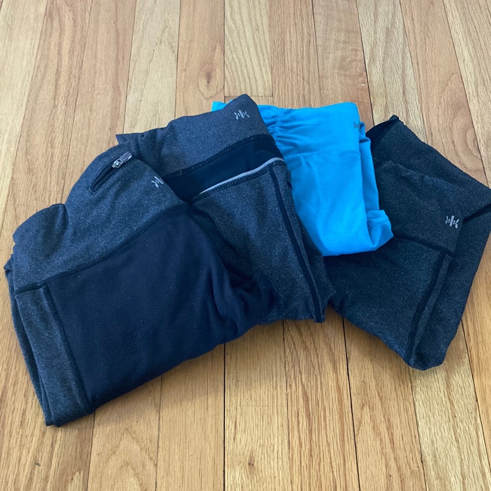 5 Pair Kyodan Leggings (cropped & full)